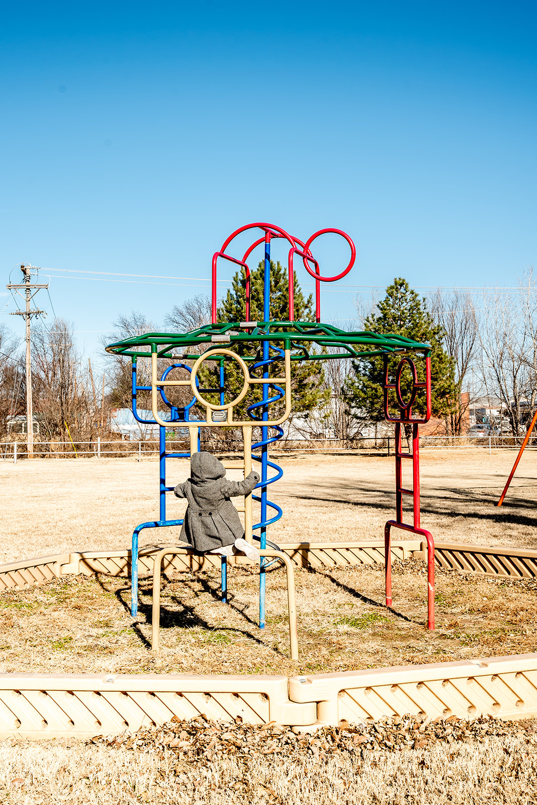 Ray See Park Playground in Tonkawa, Oklahoma